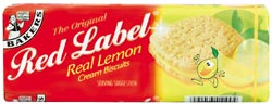Bakers Red Label Lemon  Cream s  Cookies 