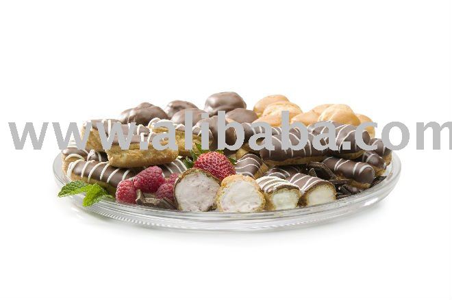 Frozen Mini Cream Puffs and Eclairs