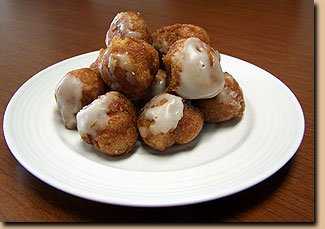 Cinnamon Spelt Flour Donut Holes