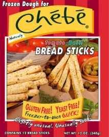 Chebe Frozen Tomato-Basil Breadsticks