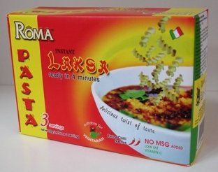  Instant   Box  Pastas