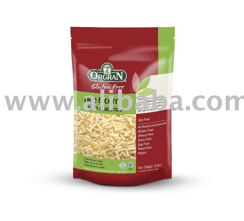 Orgran Rice & Corn Macaroni Pasta