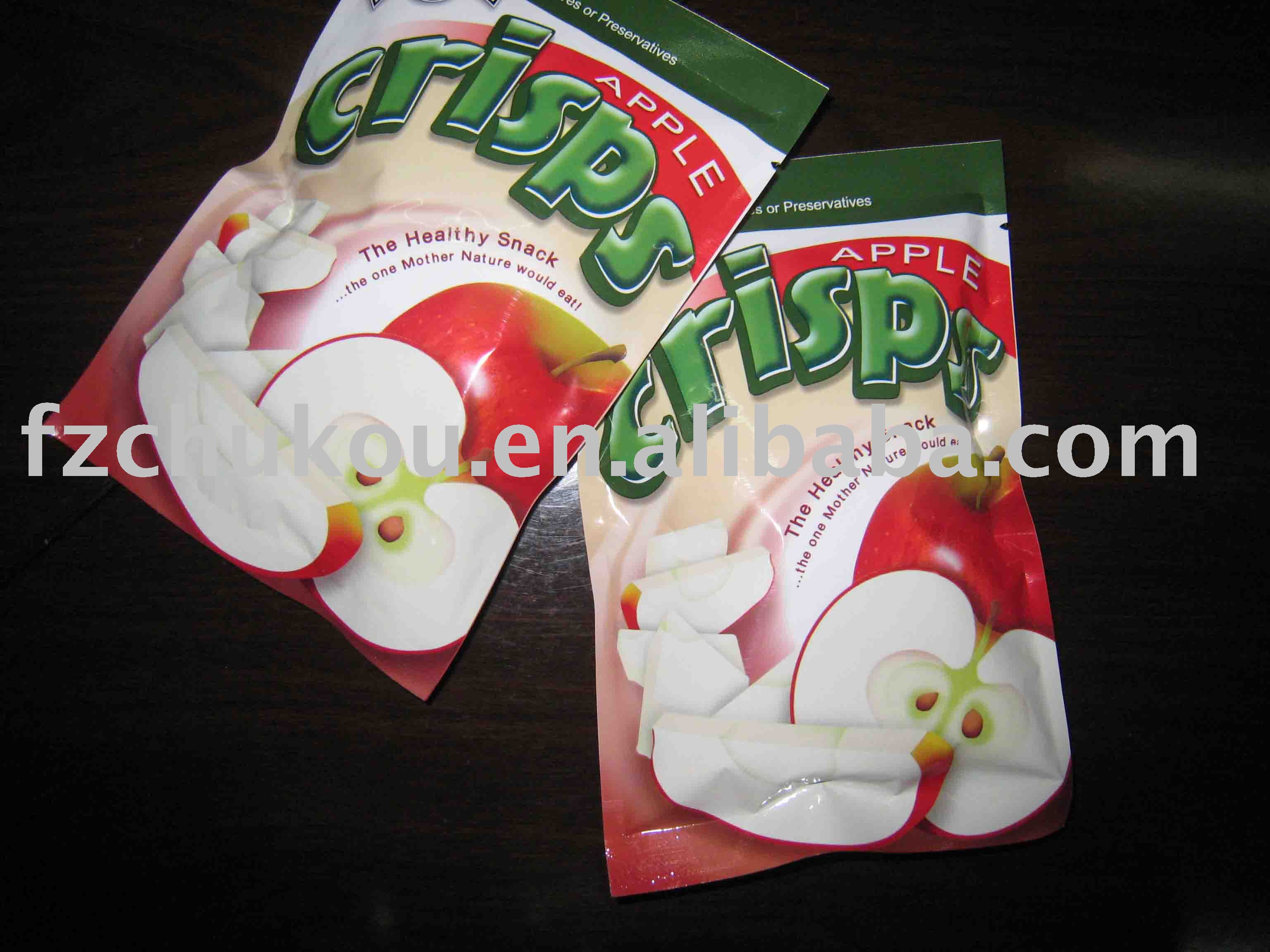 Freeze- dried  FD  apple  ( crisp )