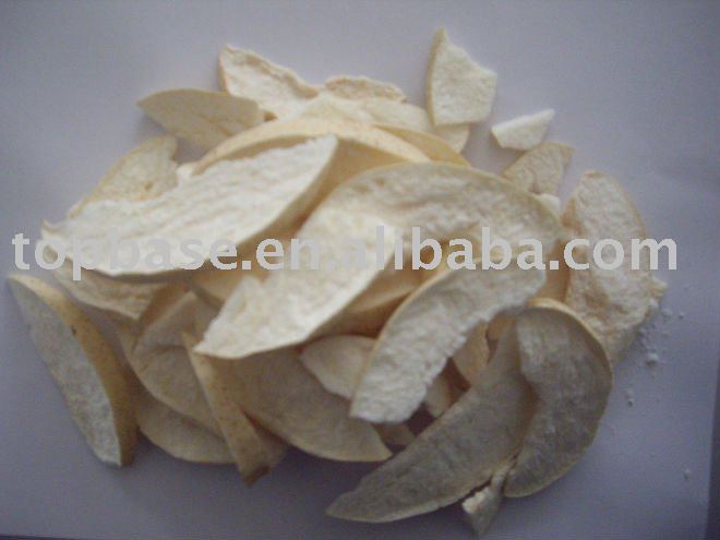 freeze dried pear slices