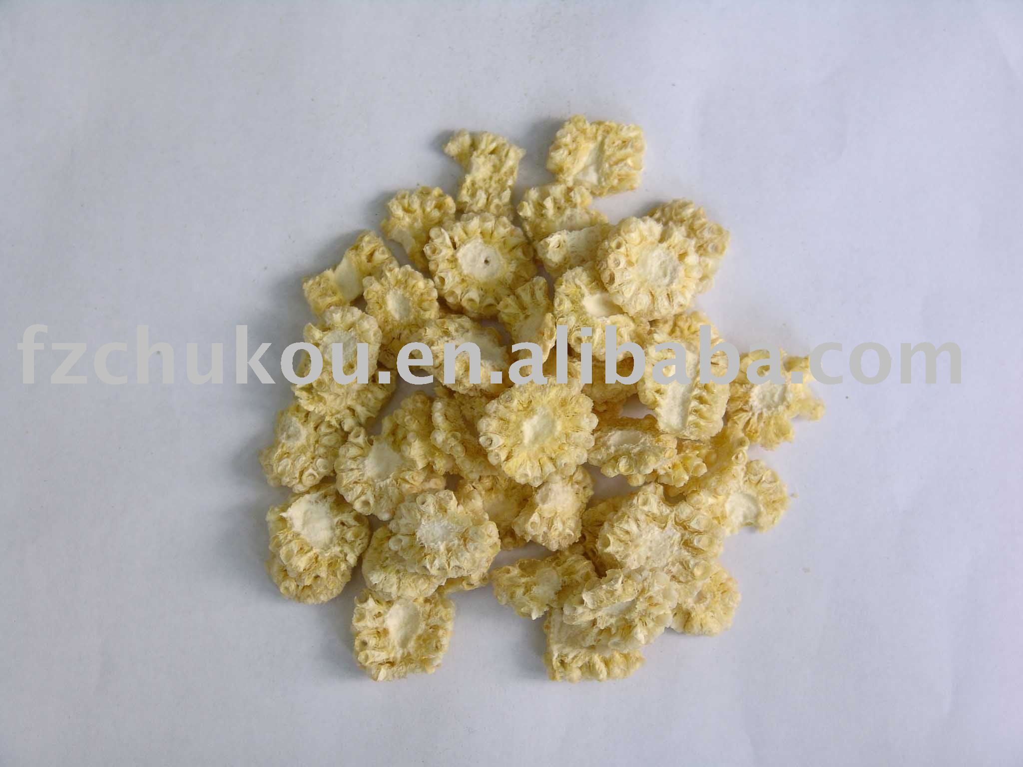 FD baby corn, Freeze-dried baby corn , Dehydrated vegetable