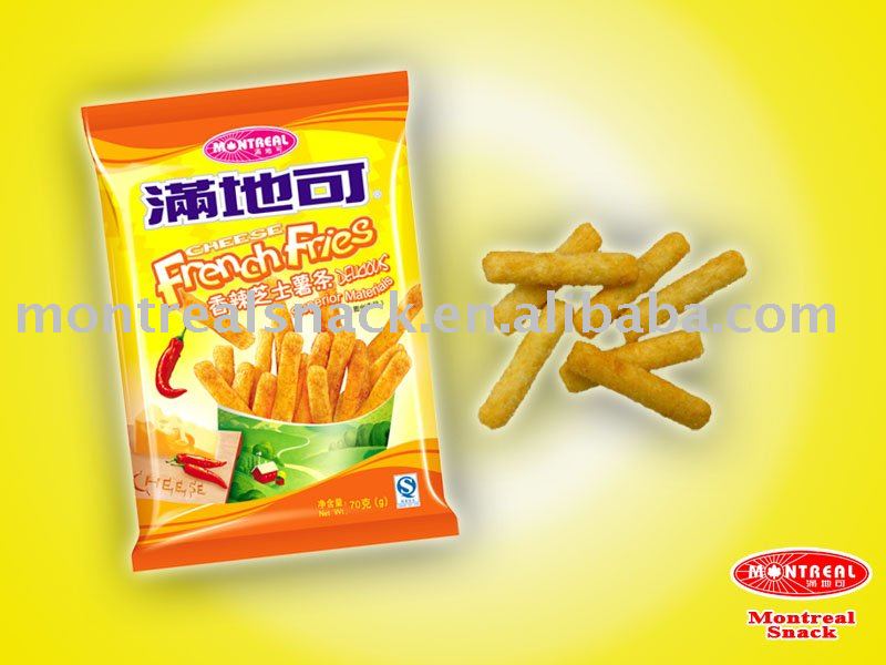 Hot & Spicy Cheese Flavoured French Fries(Snack food)