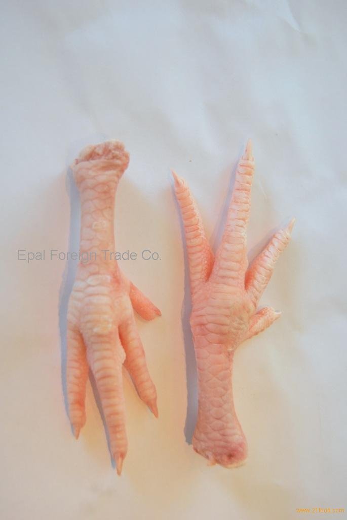 Processed Chicken paws ready for sale
