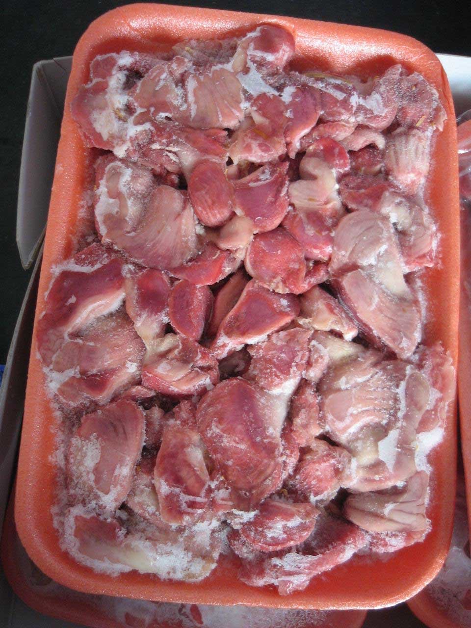 Frozen chicken gizzards for sale