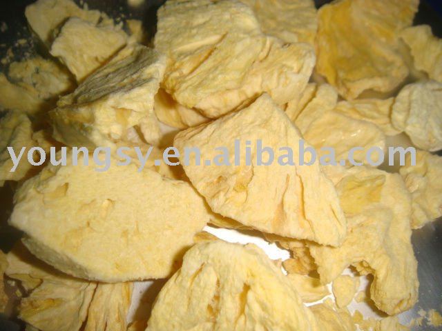 frozen dried pineapple slice