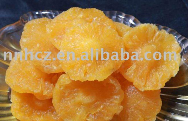 Weight reduction---dried pineapple slice