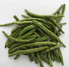 Low Temperature Vacuum Fried String Bean chips ( Healthy Snack)