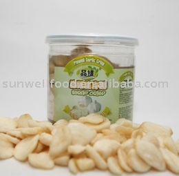Low Temperature Vacuum Fried Garlic Chips