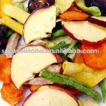 Sell Mix Vacuum Fried Vegetable And Fruit Crisps