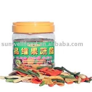 Low temperature VF Mixed Vegetable  Fruit Chips(healthy snacks)