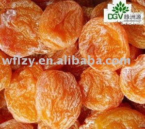 Yellow dried apricot
