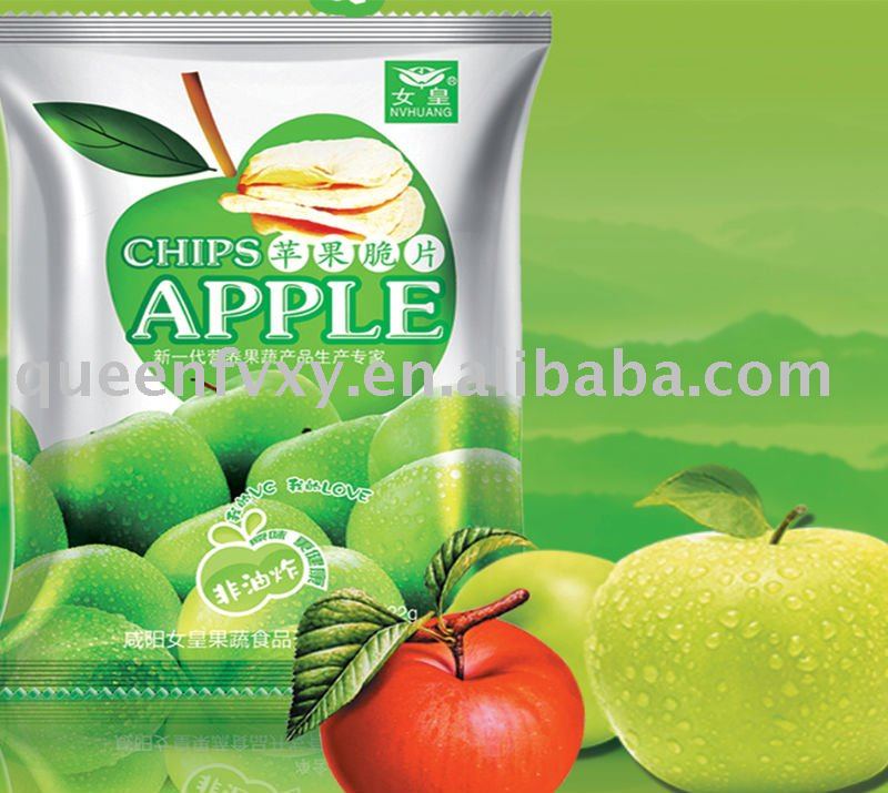 savoury  snacks chips ( Halal products apple chips )