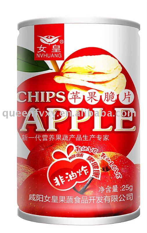 Dry fruit snacks( crispy apple chips)