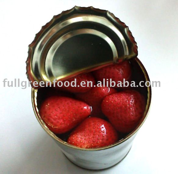 canned strawberry in syrup