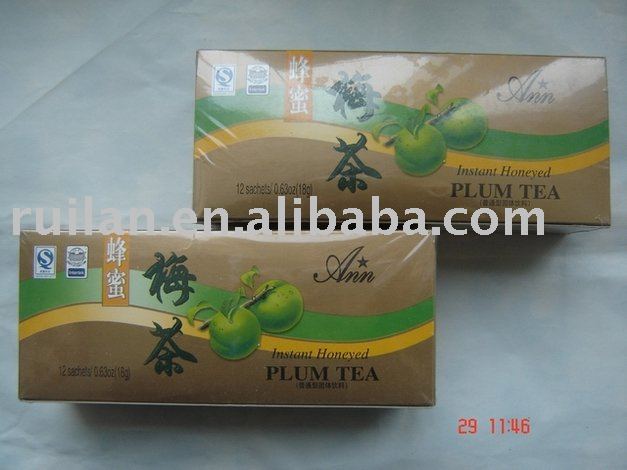 instant honeyed plum tea