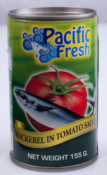 canned mackerel