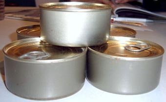 canned fish petfood