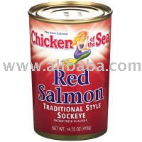Chicken of the Sea Traditional Style Sockeye  Red   Salmon  (Pack of 12)