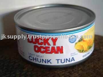 Canned Tuna Chunk In Vegetable Oil