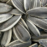 black sunflower seeds