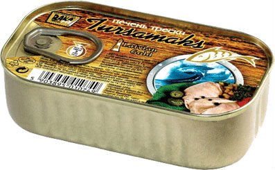 Canned cod liver