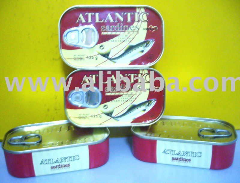 Atlantic Sardines in Vegetable Oil 125gr and 155gr (enquiry@orcanoble.com)