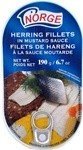 CANNED FISH - Richter Herring Fillets in  Red   Pepper   Sauce  ( 200 g )