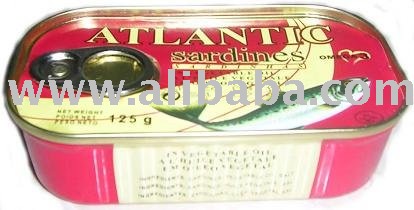  Atlantic   Sardines  in vegetable oil   palm oil