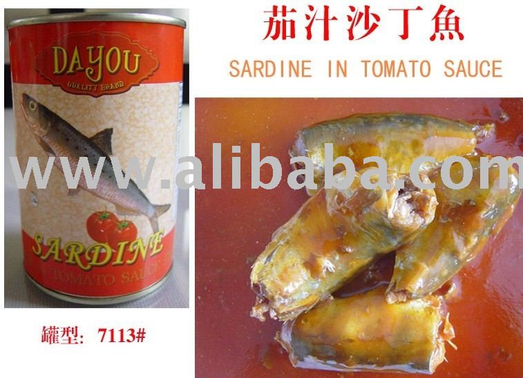 Canned Sardines in Tomato Sauce