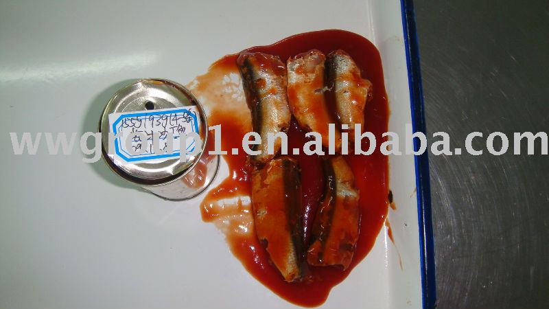 canned sardine in tomato sauce
