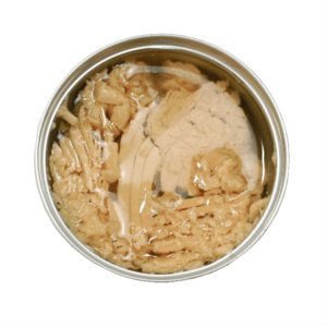 White meat tuna in oil