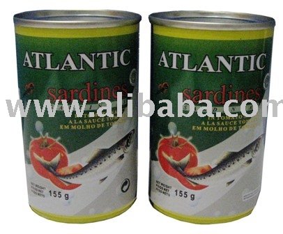 Canned  Sardines   Atlantic  Brand