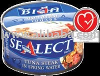 Sealect low-fat tuna steak in spring water Thailand Food Fish Canned