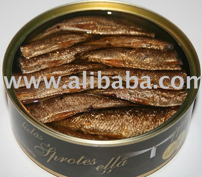 Big sprats in oil 240 g