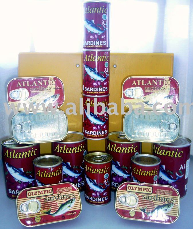 Atlantic Pilchard in Tomato Sauce or with Chilli or Vegetable Oil (enquiry@orcanoble.com)