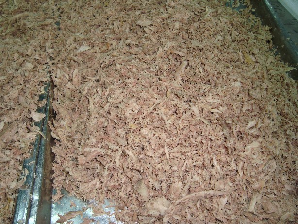 Frozen Pre-cooked Skipjack Tuna Flakes