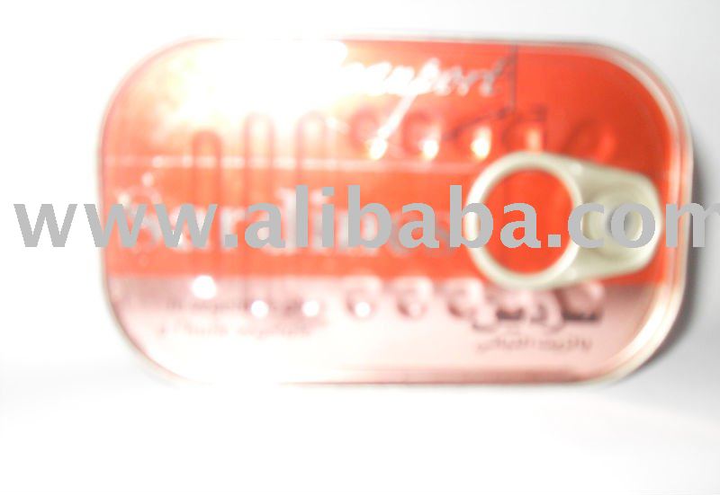 CANNED  SARDINES  IN VEGETABLE OIL  from   Morocco 