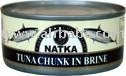 Yellowfin tuna chunk in brine