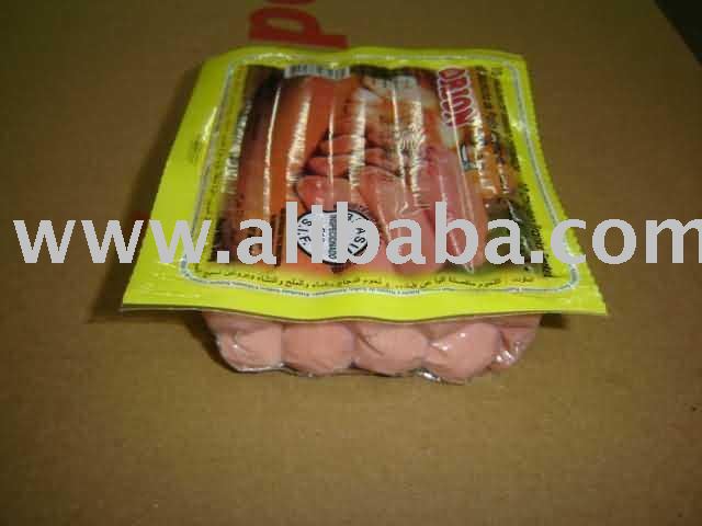  sausages   chicken  HALAL