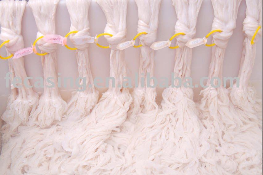 natural salted sheep collagen sausage casing