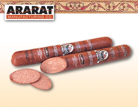 smoked sausages -Krasnodarskaya