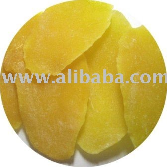 Mango slice yellow color