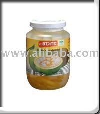 Bottled coconut gel and Jackfruit in syrup