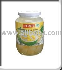 Bottled Coconut Gel and Pineapple in Syrup