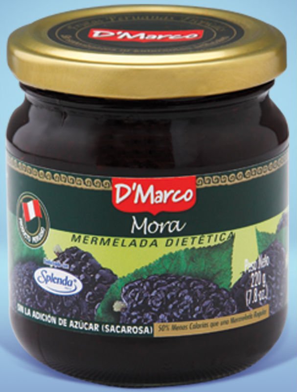 Blackberry Diet Preserve