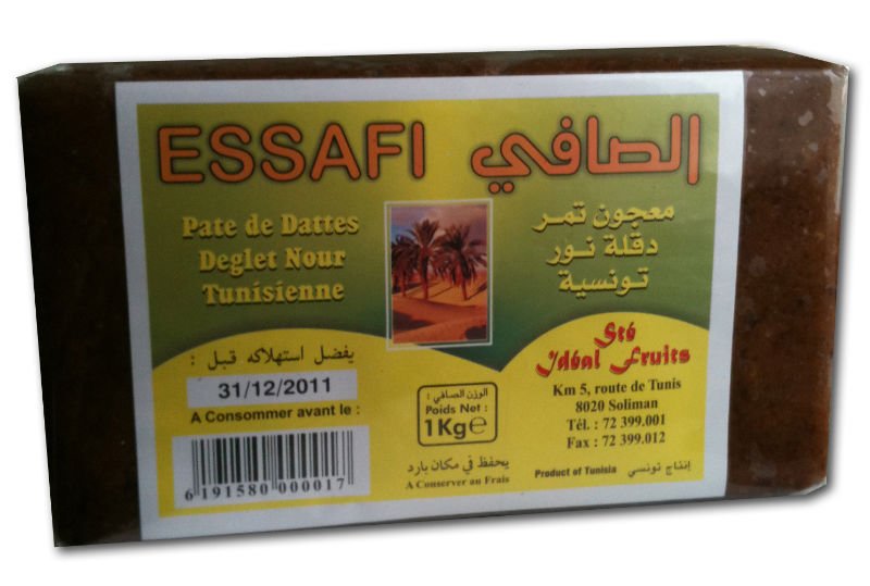 PATTE DE DATTES,DATE PASTE